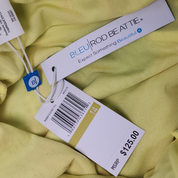 BLEU ROD BEATTIE NWT One Piece Swimsuit Size 14 - Picture 15 of 16